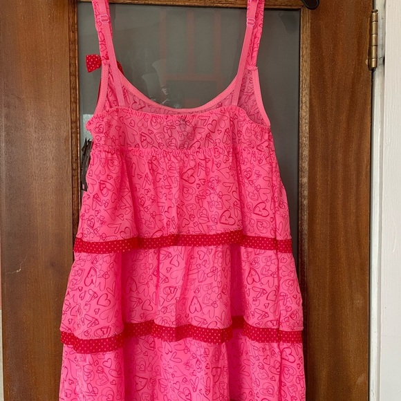 DIVA Women Pink Heart Motif Lingerie NWT- M - Picture 7 of 10